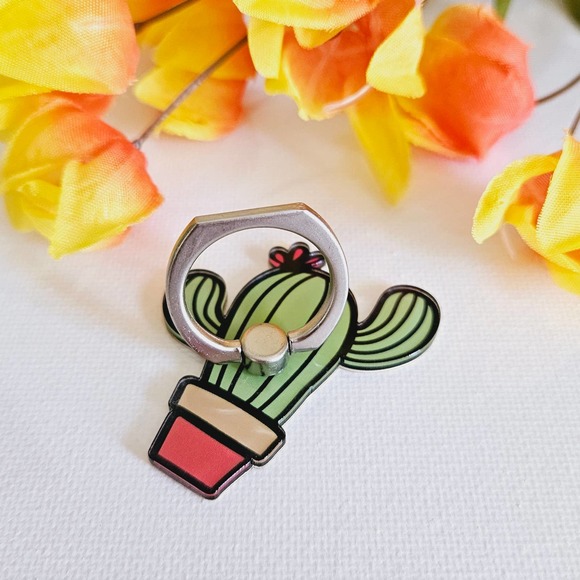 2" Cute Enamel Cellphone Mobile Ring Stands Holders with 360 Degree Ring Rotat - Picture 12 of 16